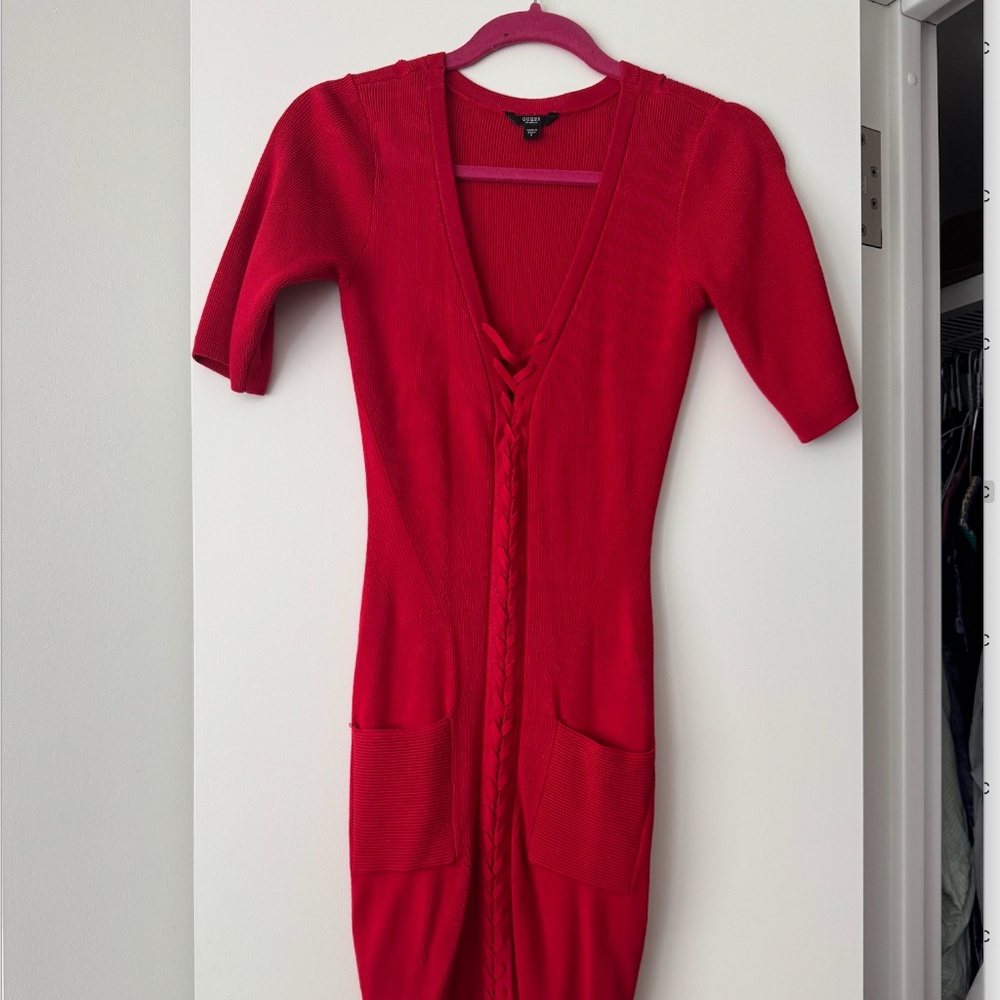Guess Bodycon Sweater Dress